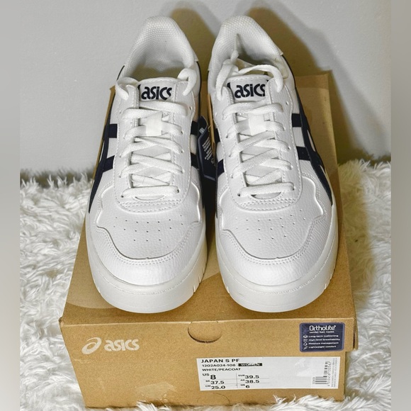 ASICS Japan S PF White/Peacoat 8 B (M) - Picture 6 of 6